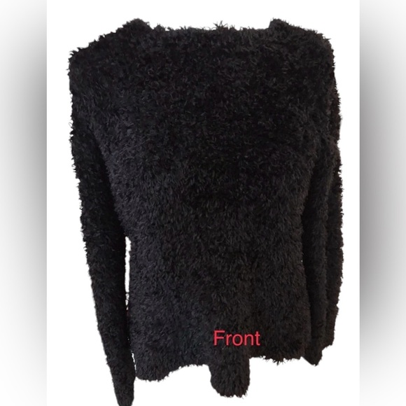 Rosanna Sweaters - Vintage Rosanna Fuzzy Yarn Pullover Sweater Size M